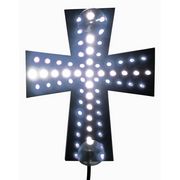 Крест светодиодный 24в, белый 225х185мм