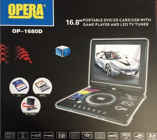 Телевизор с DVD проигрывателем Opera OP-1680D