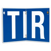 Табличка "TIR" 300x200мм, складывающаяся